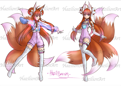 Fox Kitsune Girl